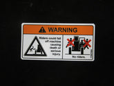 1706768 Decal, Vehicle Roll Away | JLG